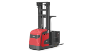 Linde Material Handlingin pystysuuntainen V modular -keräilytrukki
