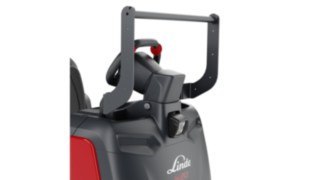 Lähikuva keräilytrukista lisävarustetuella