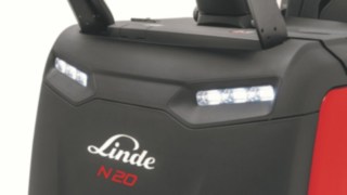 Linde Material Handlingin N20 C -keräilytrukin LED-etuvalo 