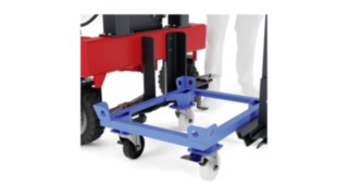 Kaarikehyksen läpityöntövaruste