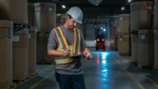 The interactive warning vest from Linde Material Handling makes your warehouse a safer place to work.