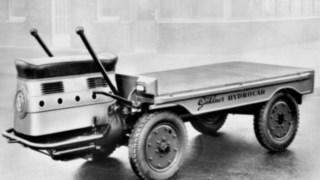 Hydrocar, yksi Linde Material Handlingin ensimmäisistä tavarankuljetusajoneuvoista