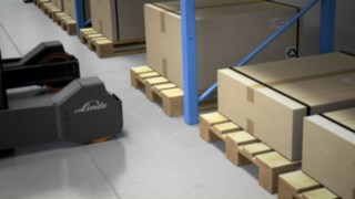 The intelligent braking assistant of the Rack Protection Sensor from Linde Material Handling