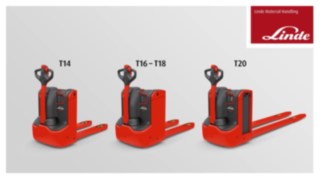 Linde Material Handlingin lavansiirtovaunut T14 – T20